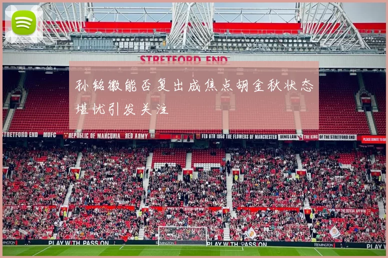 孙铭徽能否复出成焦点胡金秋状态堪忧引发关注